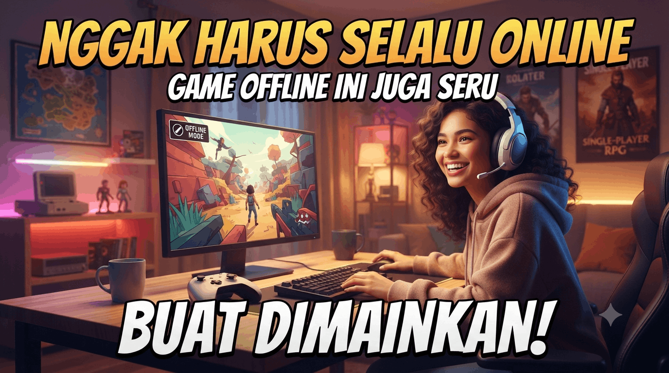 Nggak Harus Selalu Online, Game Offline Ini Juga Seru Buat Dimainkan