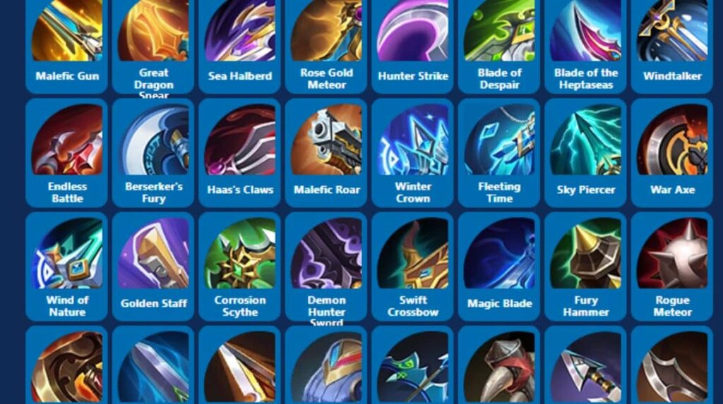 Daftar Item Mobile Legends Paling Lengkap dan Terbaru 2026