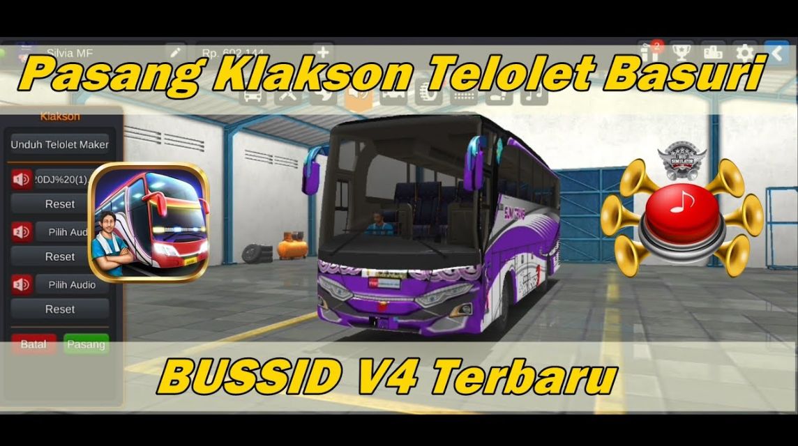 Unduh Klakson Telolet Basuri BUSSID 2026 Versi V1 Sampai V4 Terlengkap